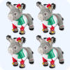 Dominick Plush 4PCS